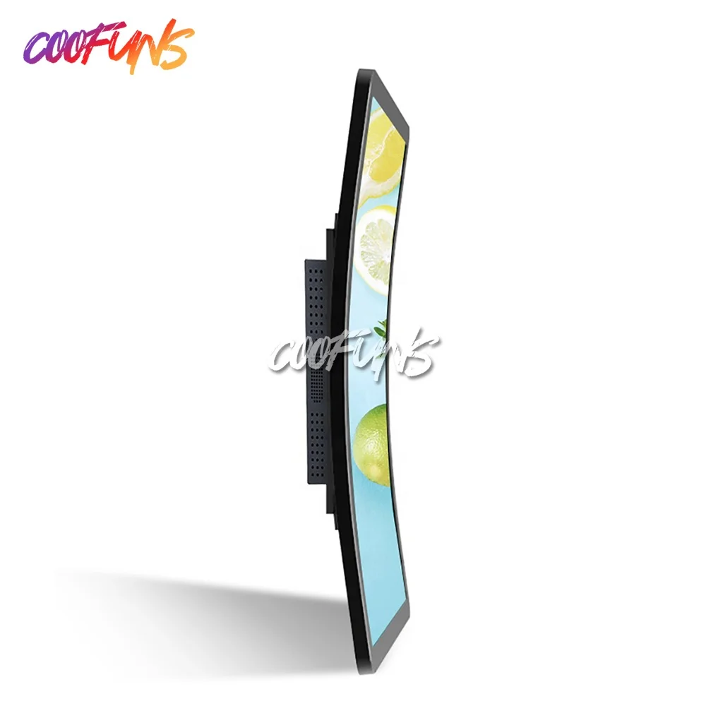 43 Inch Curved Touch Screen Monitor Curved Slots Monitor for Gaming Machine
