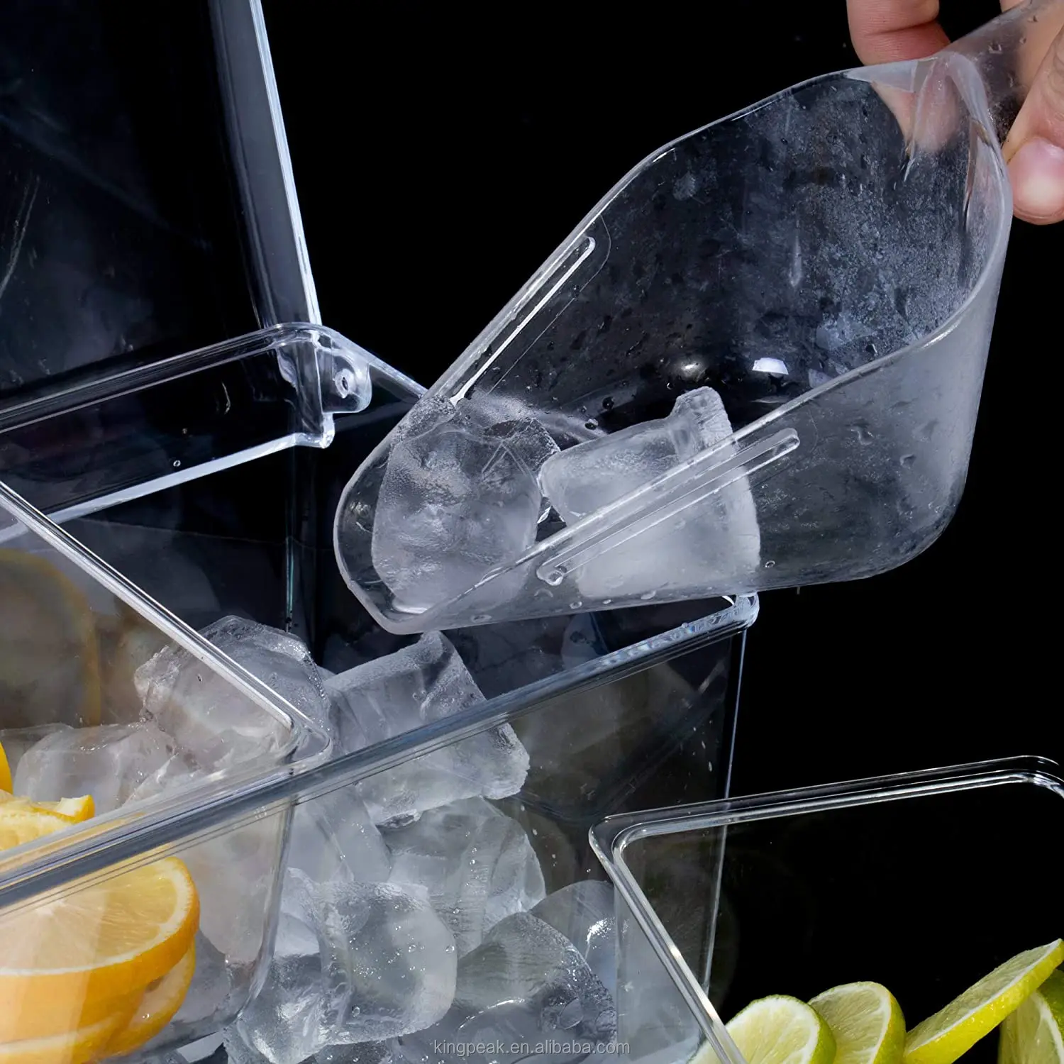Chilled Bar Top Food Condiment Dispenser Iced Cooled Garnish Station ...