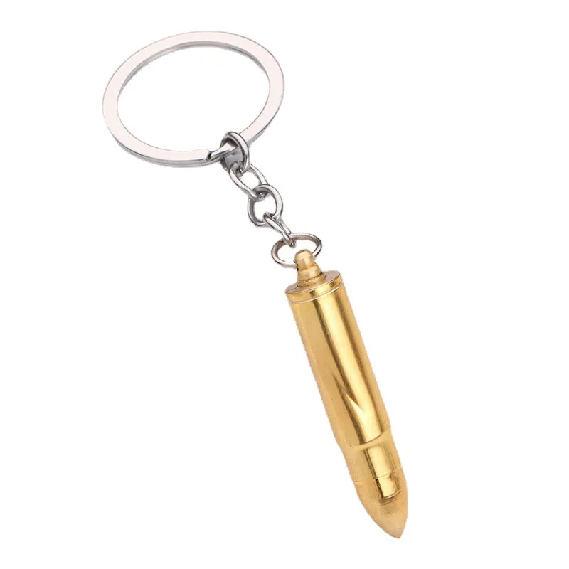 Mini Portable Bullet Shaped Keychain Ear Pick Spoon Keychain Couple ...