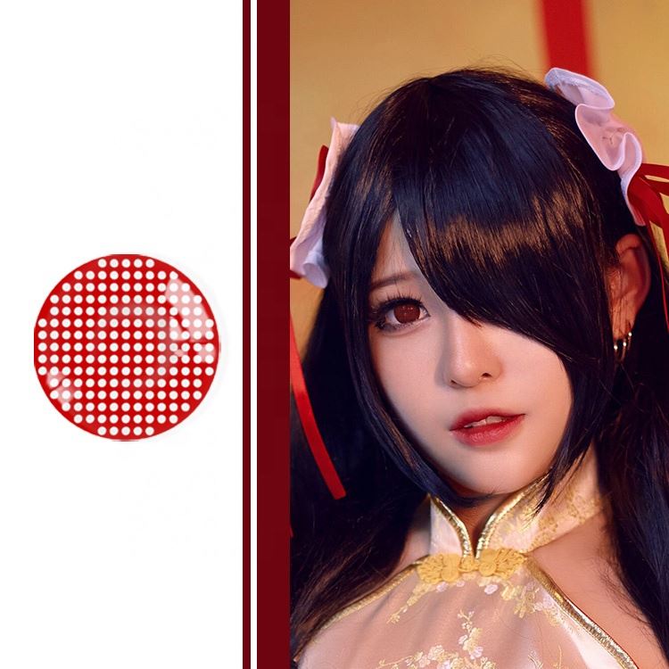 Realcon Wholesale Crazy Nice Colored Halloween Contact Lens Contacts Factory