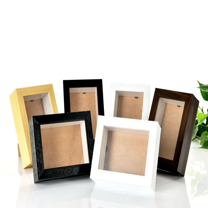 Personalized White Paper Picture Frames