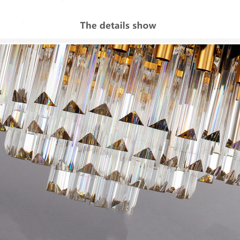 42 inch 96W Crystal fan with light and remote control chandelier ceiling fan lamp LED ceiling fan light