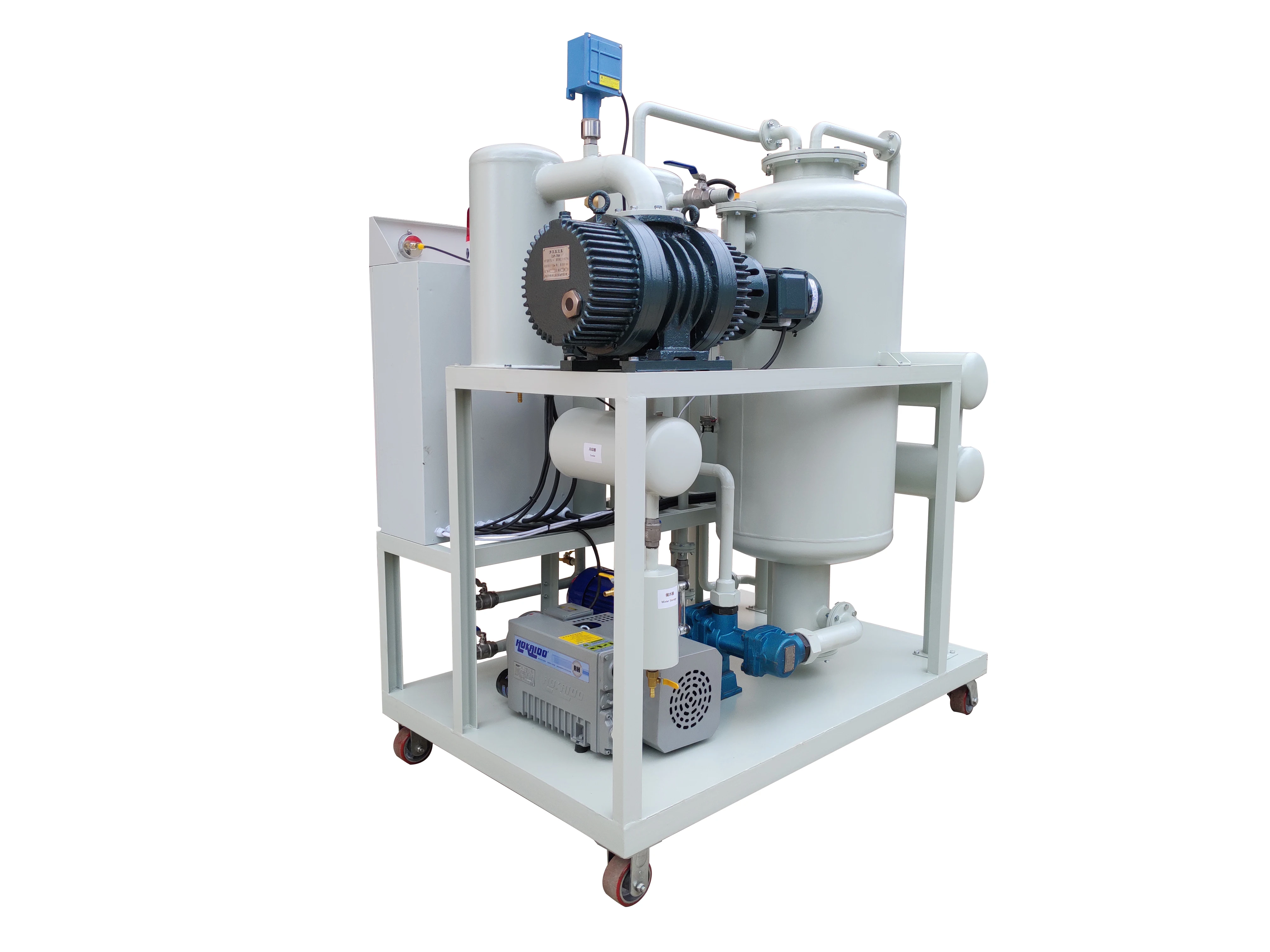 High Quality Double-stage Vacuum Transformer Oil Purification System ...