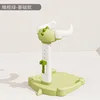 Dinosaur bath rack green