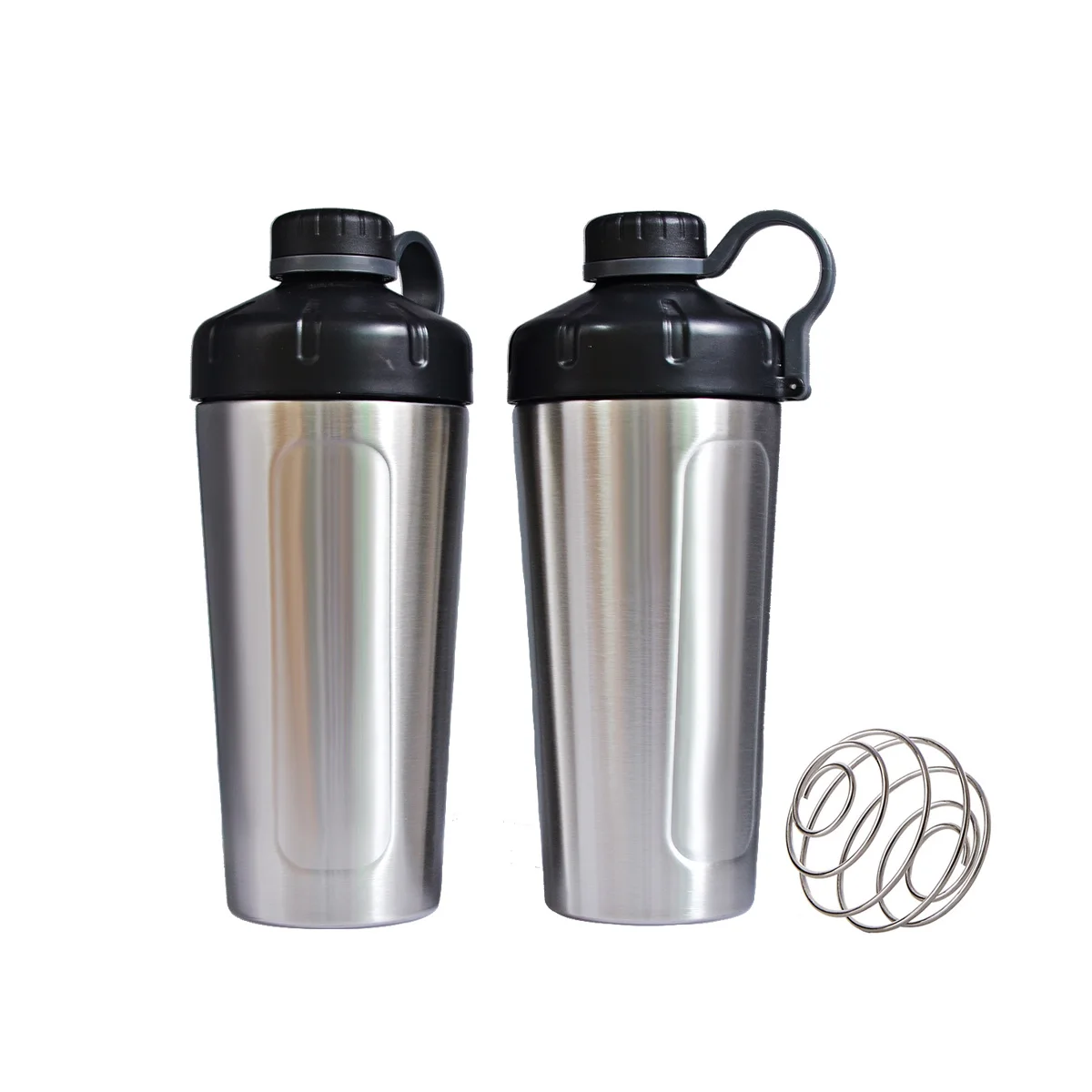 Gym Protein Shaker Bottle Stainless Steel Protein Milk Shaking