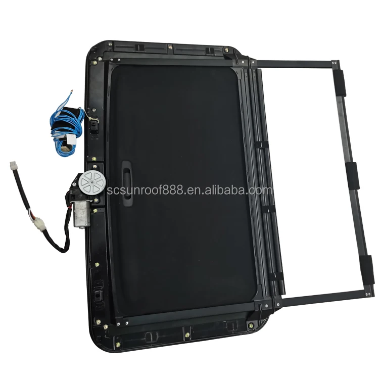 Auto Parts Sunroof Size 860*495mm Aftermarket Electric Universal Sunroof Car Skylight Glass Car