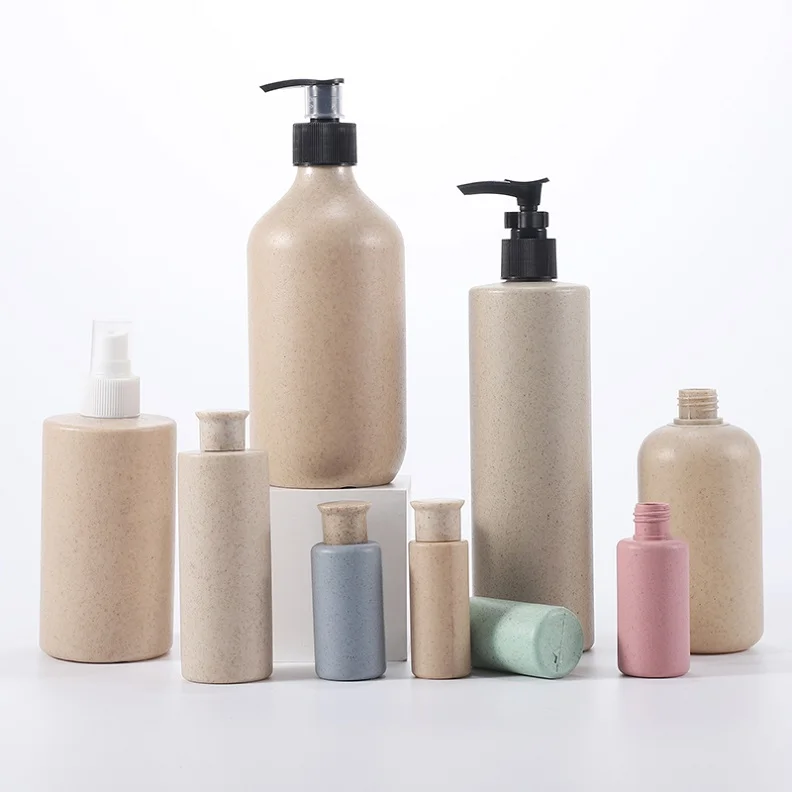 Source Eco Biodegradable Wheat Straw Shampoo Bottle on