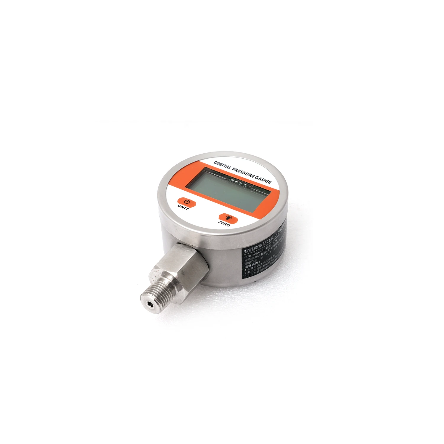 WTsensor 0.5% 1% Accuracy Low Price China Factory  Water Gas Liquid Oil Digital Pressure Gauge Digital