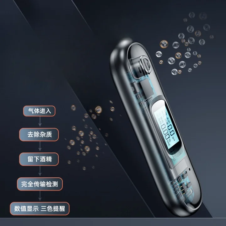 Wholesale Price Portable Digital Display High-precision Breathalyzer Car Alcohol Tester Detector