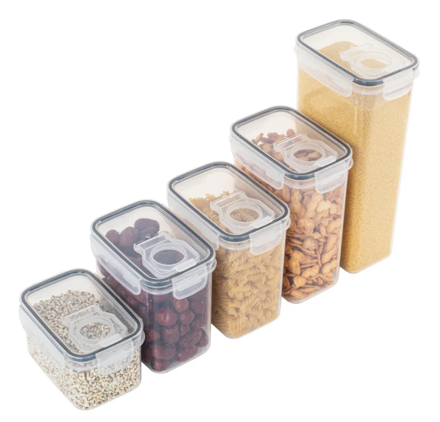 Food Grade Pp Rice Storage Container with Fresh Keeping Lid Grain Dispenser Large Capacity details