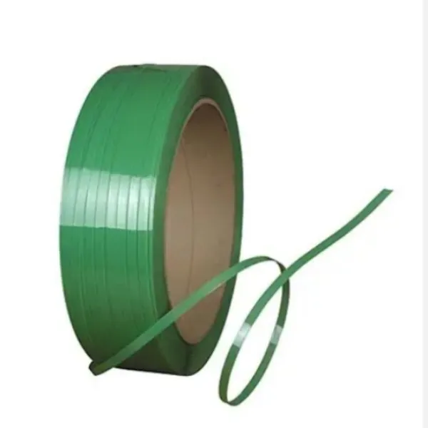 Carton Packing Strapping Plastic High Quality Packaging Box Green Roller Embossed Pet Strap Belt Brown