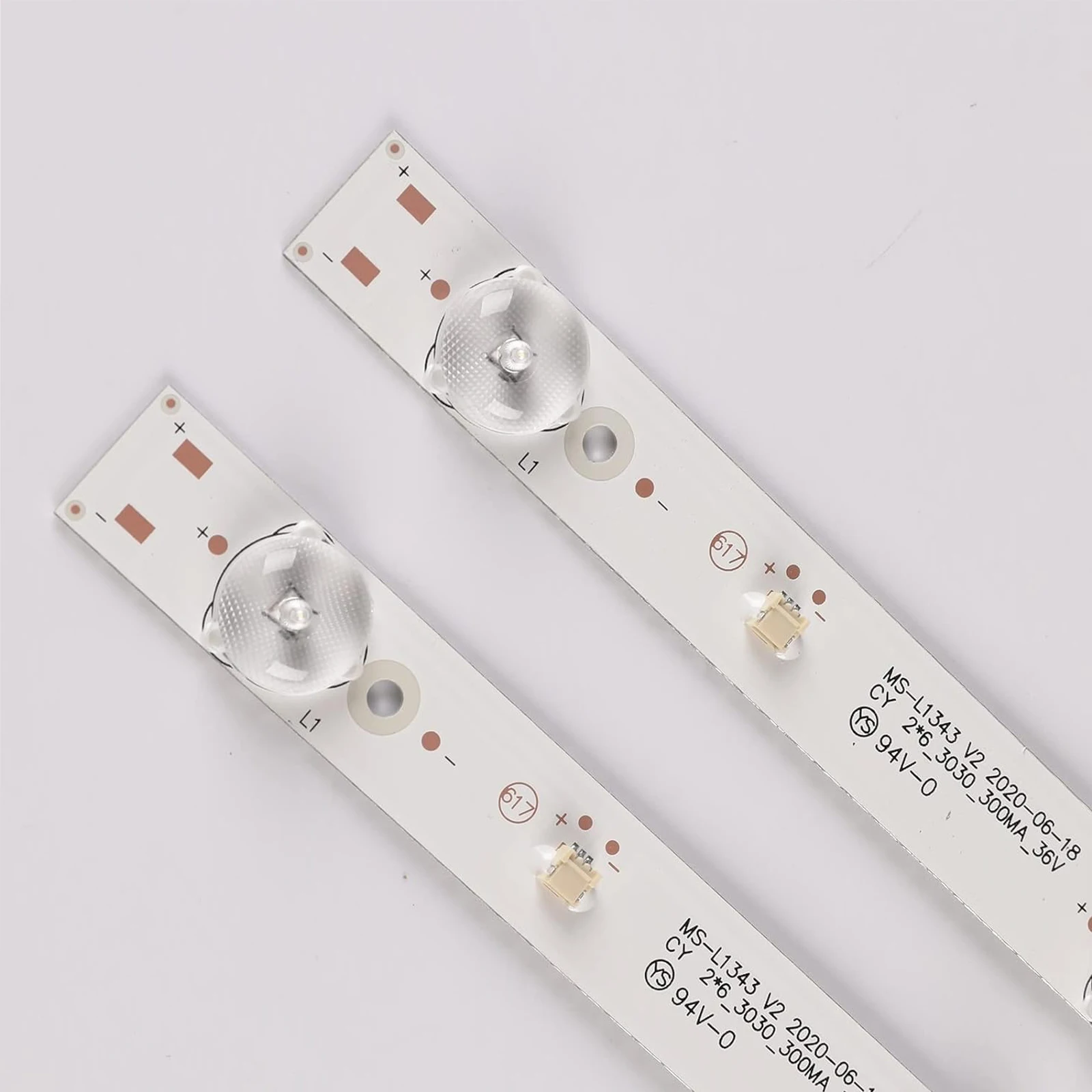 6 Lamp LED Backlight Strips for 32inch TV JL.D32061330-081AS-M FZD-03 E348124 MS-L1343 L2202 L1074 V2 2-6-3030-300MA-36V Strips supplier