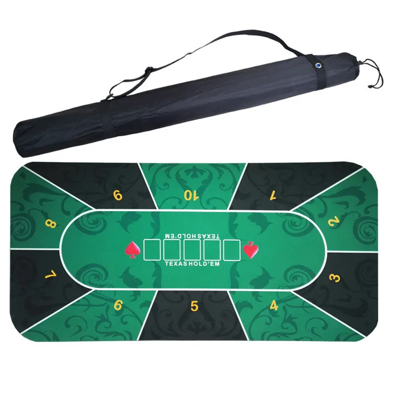 2 вида цветов 4*1 m Техасский Холдем покерная замшевая резиновая настольная скатерть цифровая печать казино игра покер
