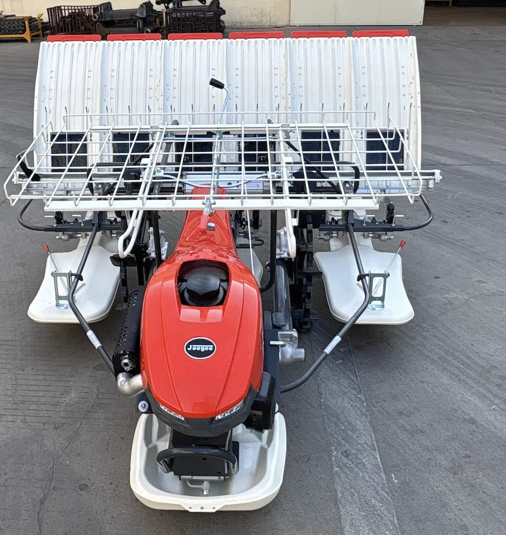 Jeegee  High Speed Walking Type 6 Rows Walk Manual Seedling Transplanter