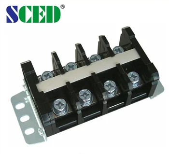 Tr80-01-bm0-a3 80amp 600v High Current Din Rail Power Terminal Block ...