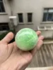 Handmade green crushed ice ball-6 cm