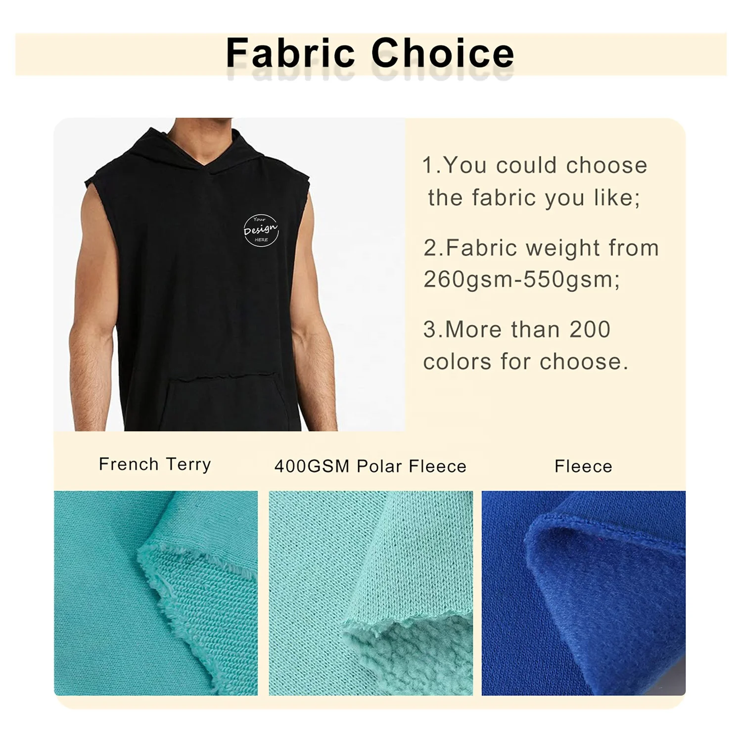 JL814A Factory Wholesale Mens Sports Running Oversized Sleeveless Hoodies Plus Size Men’s Hoodies Sweatshirts