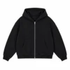 Black(zipper hoodie)
