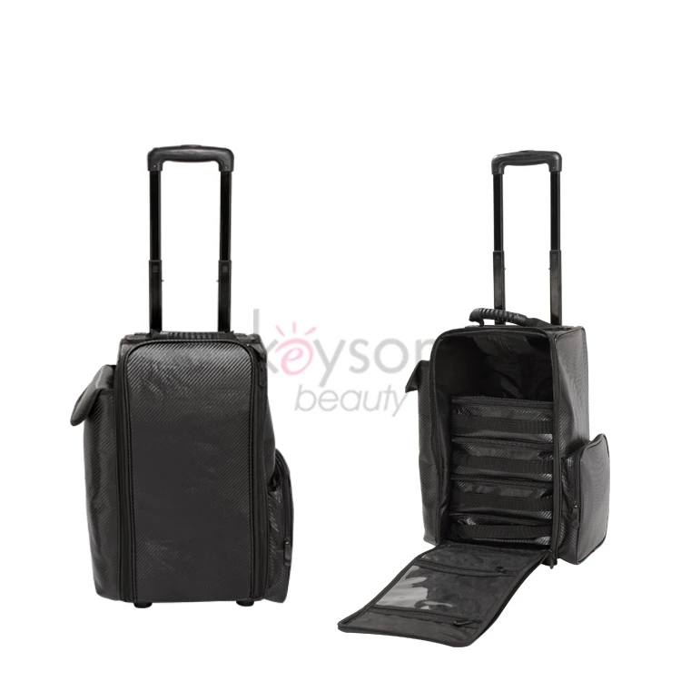 nylon makeup trolley case