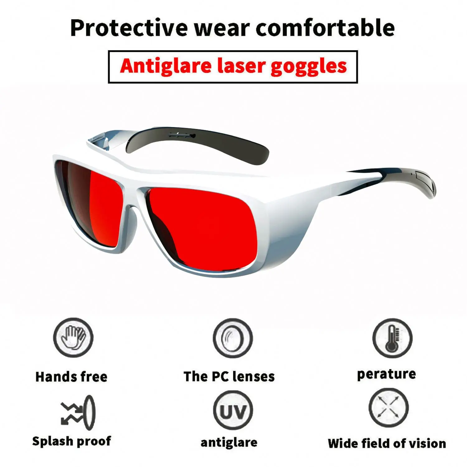 EN207 Approved IPL Laser Safety Eyewear Goggles Guangzhou Supplier  Protective Eye Protection Glasses