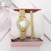 silver watch+bangle+box