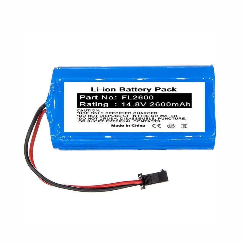 Li-ion 14.8V 2600mAh Lithium ion battery for FL2600 TAB-T550WSC TAB-T560H Vacuum