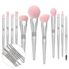 Silver rhinestone handle