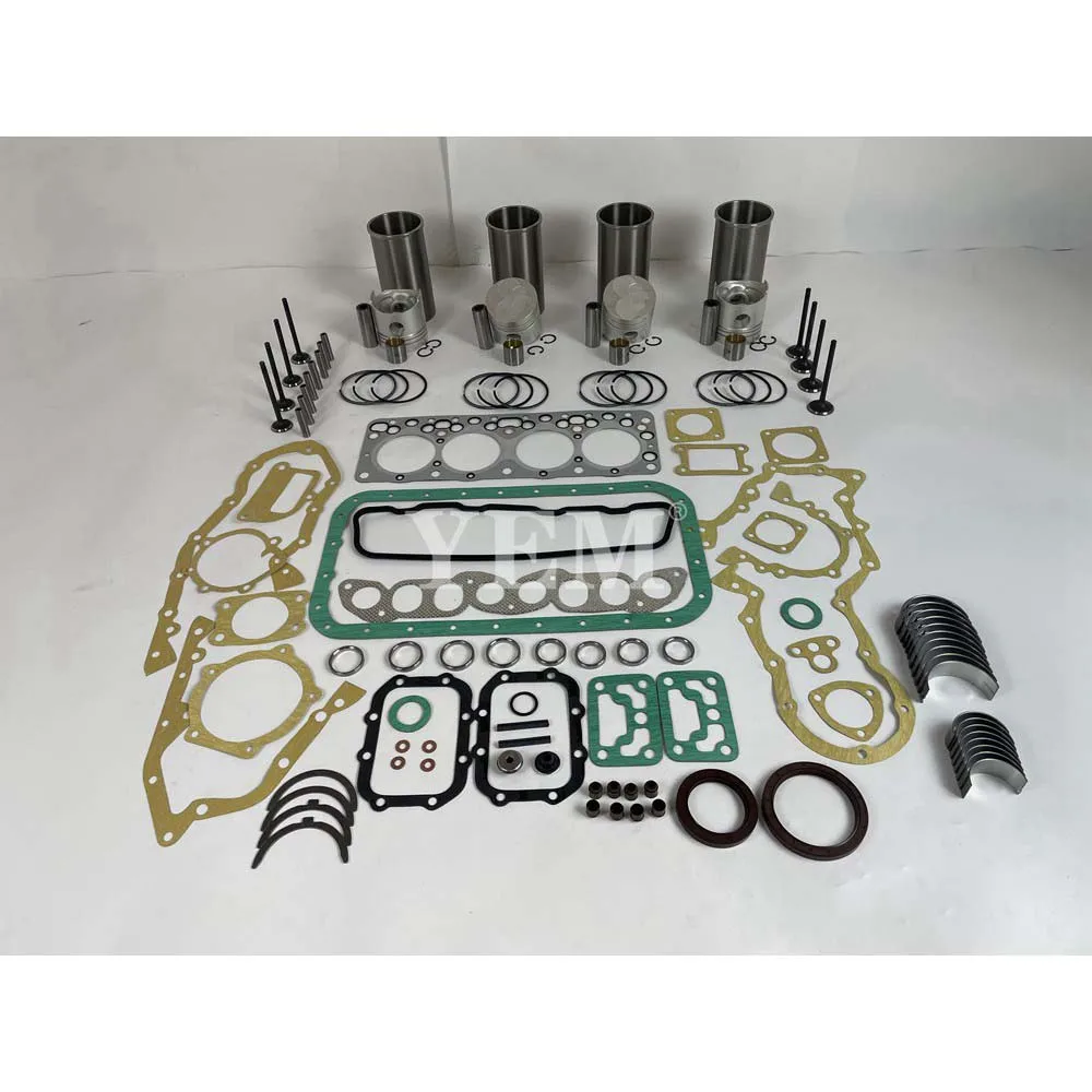 SD25 Repair Kit With Piston Rings Liner Bearing Valves Cylinder Gasket for Nissan Engine Part