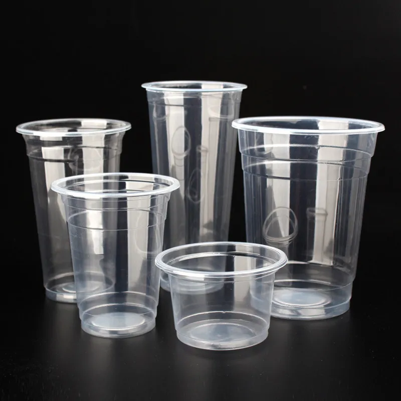 OEM 180cc 360ml 400ml 500ml 600ml 700ml 1000ml PP Plastic Disposable Y Cups Milk Tea Sealing Cup Manufacturer for Milktea