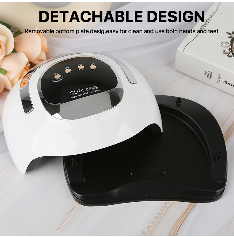 72pcs Leds High Power 320w Quick Curing Gel Polish Nail Gule Drying Uv Led Lamp Salon Manicure Nail Beauty Tool Sunx21 Max