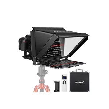 Recording Video and Audio Tv Prompter Hd Display NEEWER X12 Aluminum Teleprompter With RT-110 Remote Control