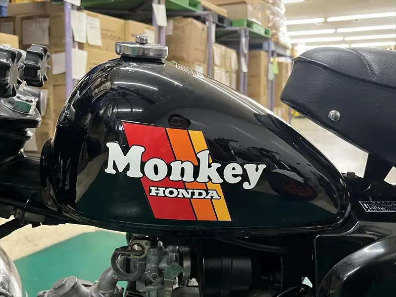1985 Japanese Z50JF-VII Monkey Motorcycle Old Model 6V 5L Used Gasoline Engine 6V Carburetor Collector's Item