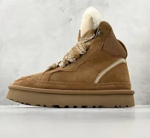 High Quality Wholesale Women's Uggs Sheepskin Winter Fur Shoes Warm Comfortable Snow Boots for Women Men Platform with Logo