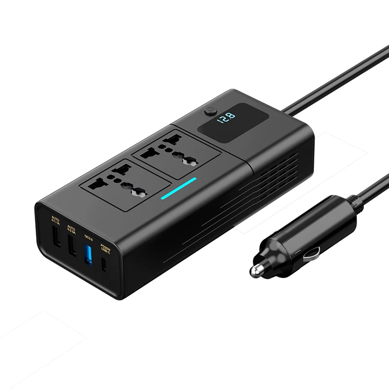 Factory Wholesale Power 200w Inverter Dc 12v 24v 220v Ac Socket To Car ...