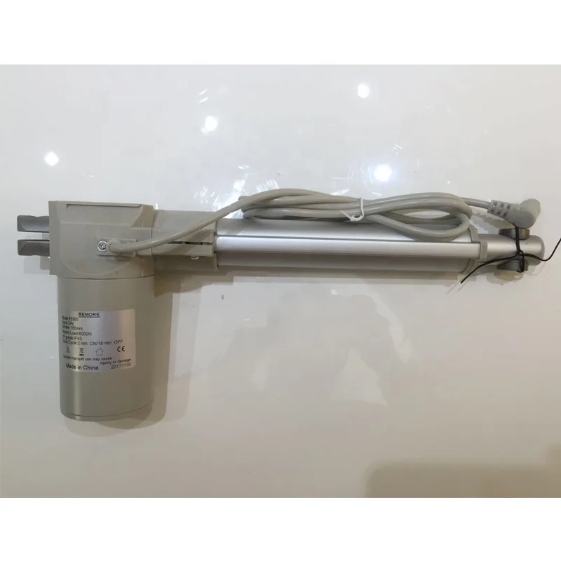 12V Mini Linear Actuator with Electric Piston Permanent Magnet Construction 1500rpm Speed