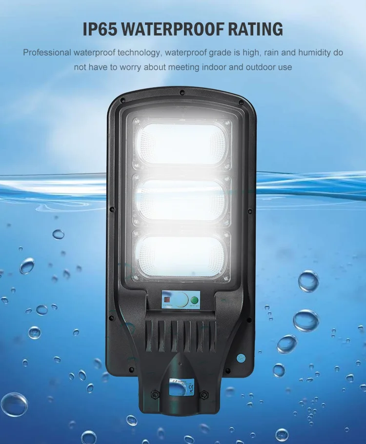 Aluminum Alloy All In One Solar Lamp For All Conditions Battery Capacity 25.6V 32Ah / 48Ah
