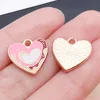 1 145x15x1mm-25176-1g-sándwich de corazón de melocotón con aceite de gota rosa