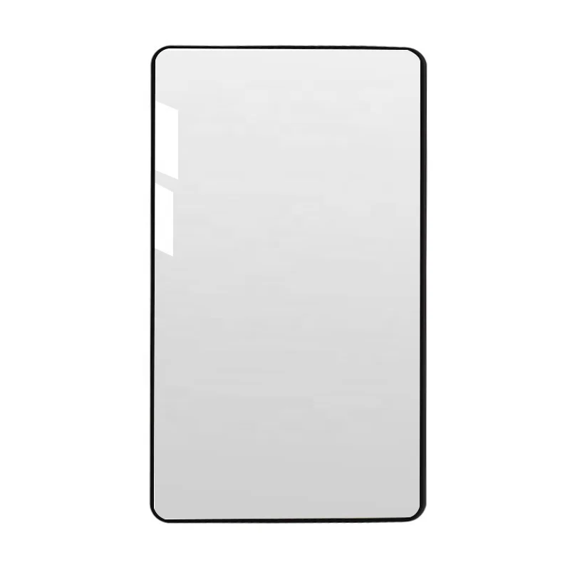 Large Size Rectangular Floor Mirror Wall Decor Aluminum Alloy Framed