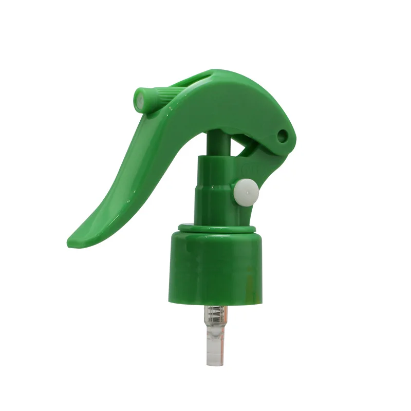 Hot sale 24/410 28/410 plastic hand mini trigger sprayer with left-right lock for home cleaning