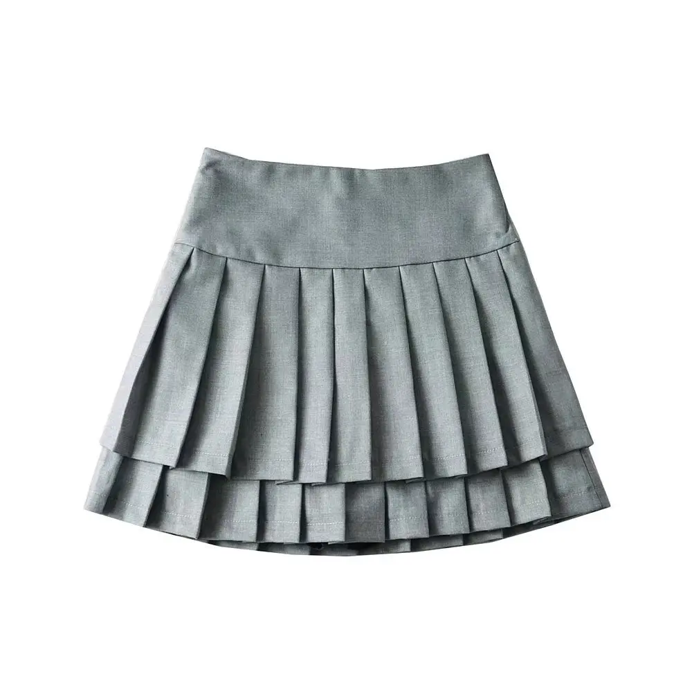Shop Our Double-Layer Pleated Skirt for Spring/summer 2022