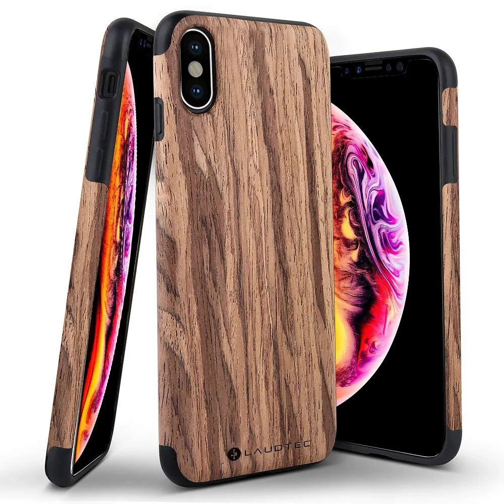 product laudtec amazon customize graphic magnetic shockproof retro business wood grain phone case for iphone 17 air pro max-4