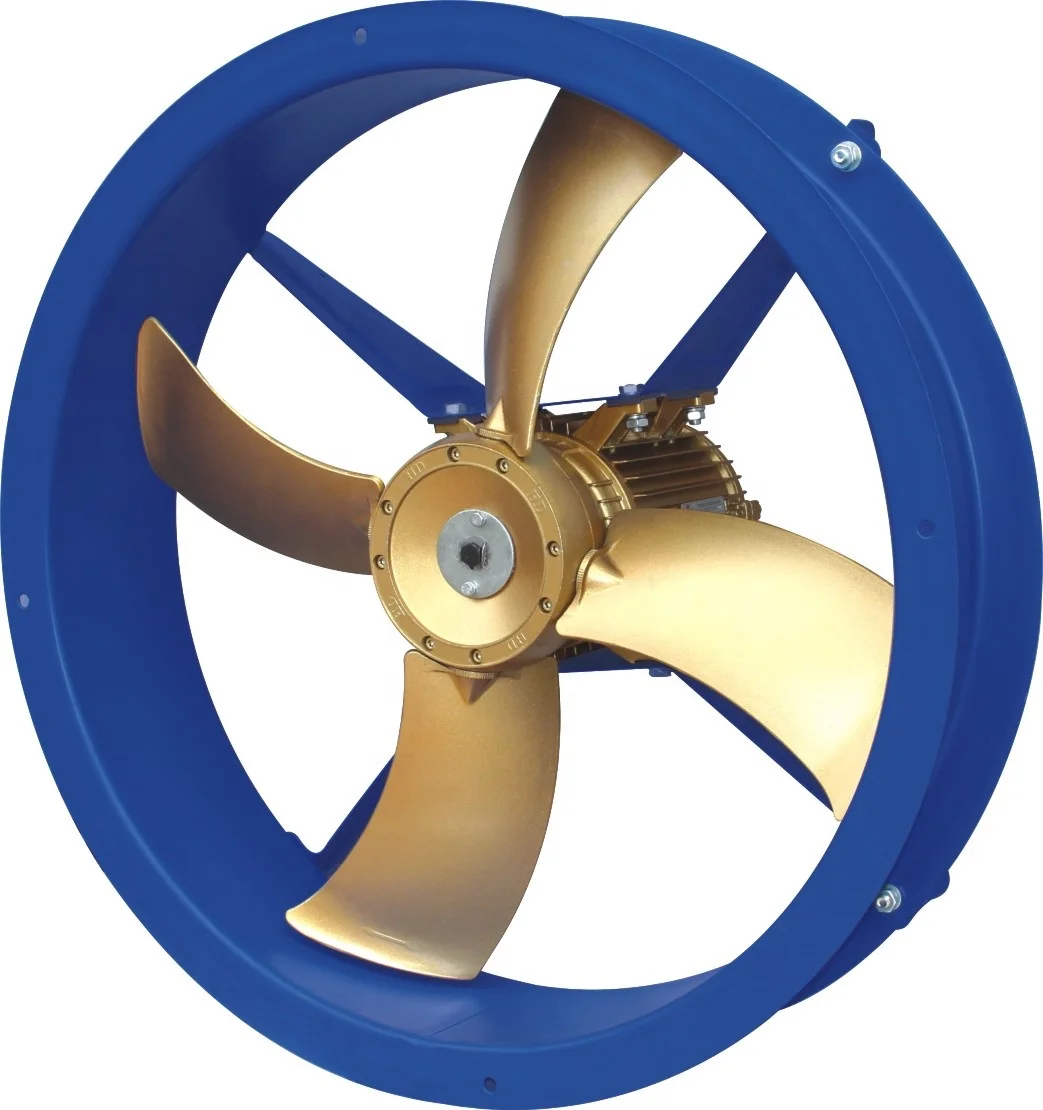 Drying Kiln Special Axial Fan With Aluminum Alloy Blades and Outer Frame