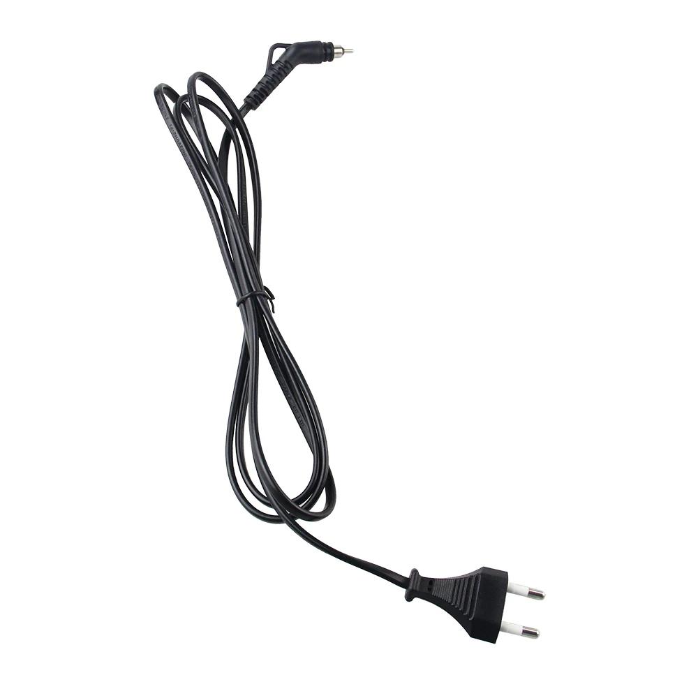 2 Pin Euro/Korea KC to Hair Iron Plug Swivel Electrical Cord 360 Degree Swivel Power Cord for ghd Hair Straightener