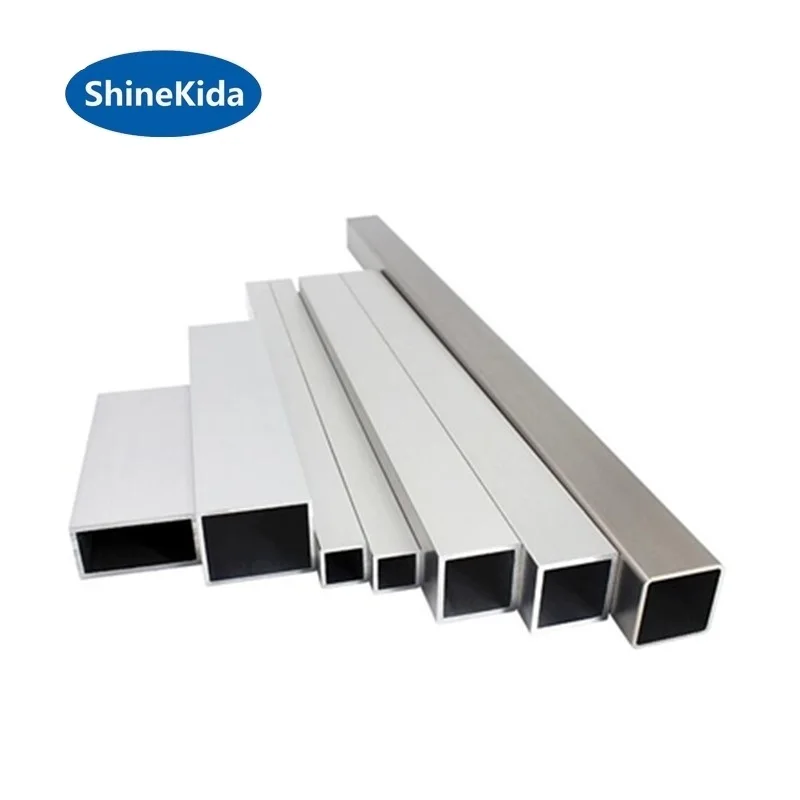 Aluminium Rectangular Tube with Round Corner