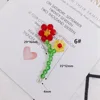 Red and yellow flower