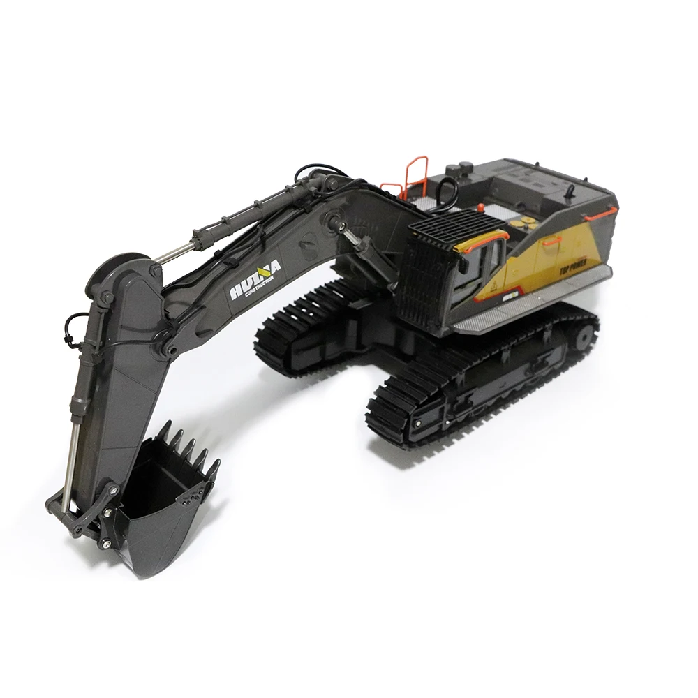 HUTNA RC Excavator 1/14スケール HUINA 1:14 22CH 2.4G RC Excavator Model 4-in-1 Alloy Remote