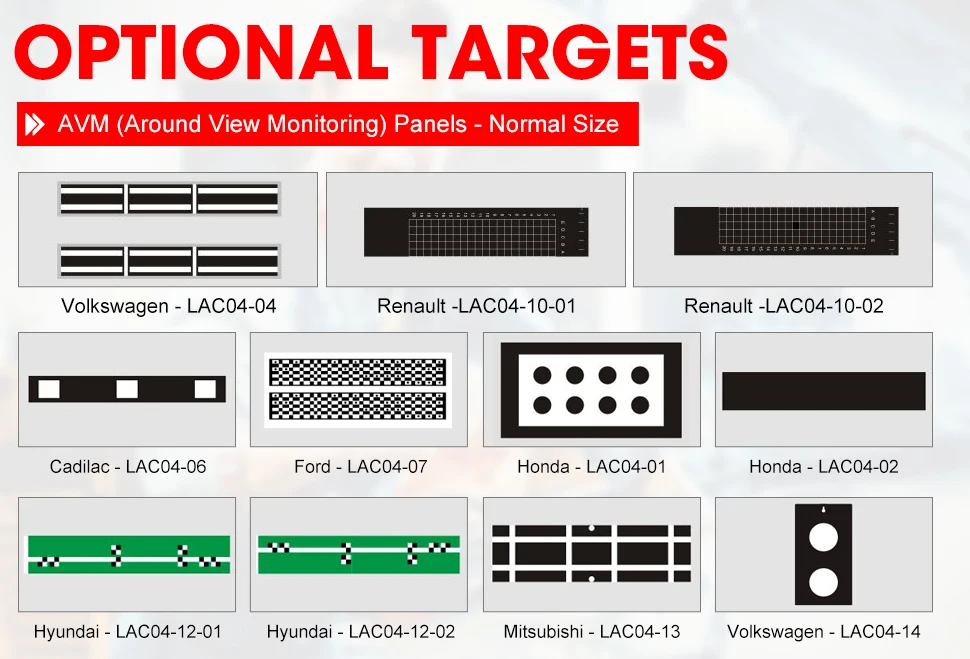 Launch Adas Calibration Package X431 Adas Pro System Targe Stand