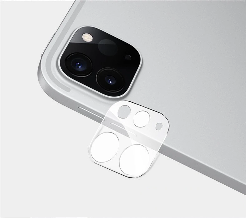 Для iPad Pro 2020 твердость 9H HD прозрачная защита от царапин 3D закаленное стекло для задней панели объектива камеры для iPad Pro 11/12.9 2020