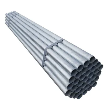 Stainless steel pipe 40inch 2 inch  Hot Dip Pre Galvanized Steel Pipe Welded GI Round Iron Pipe For Construction