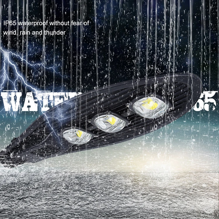 Открытый водонепроницаемый Ip65 садовый дорожный светильник алюминиевый COB 30 Вт 50 80 100 150 200 250 300 светодиодный уличный